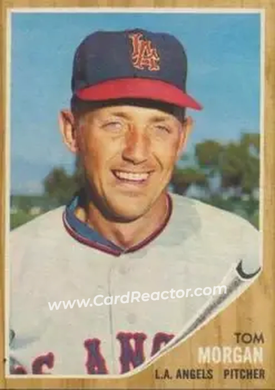1962 Topps Venezuelan #11 - Tom Morgan - Los Angeles Angels - Front
