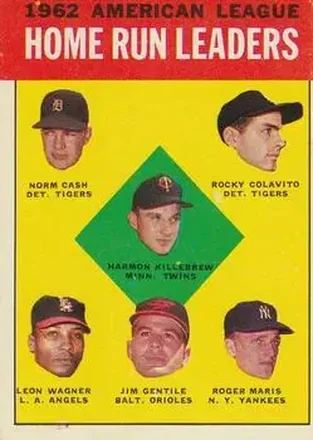 1963 Topps #4 - Roger Maris)