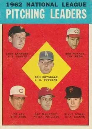 1963 Topps #7 - Billy O'Dell)