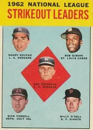 1963 Topps #9 - Billy O'Dell)