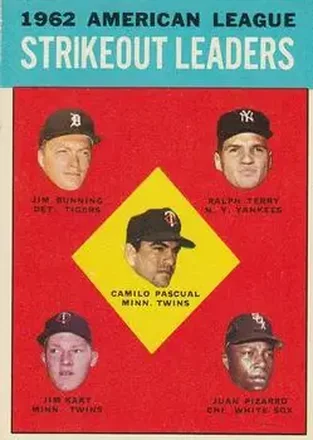 1963 Topps #10 - Juan Pizarro)