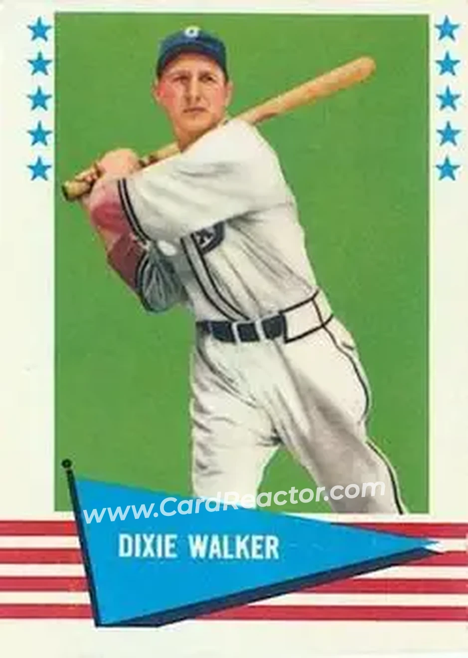 1961 Fleer Baseball Greats (F418-3) #151 - Dixie Walker - Chicago White Sox - Front