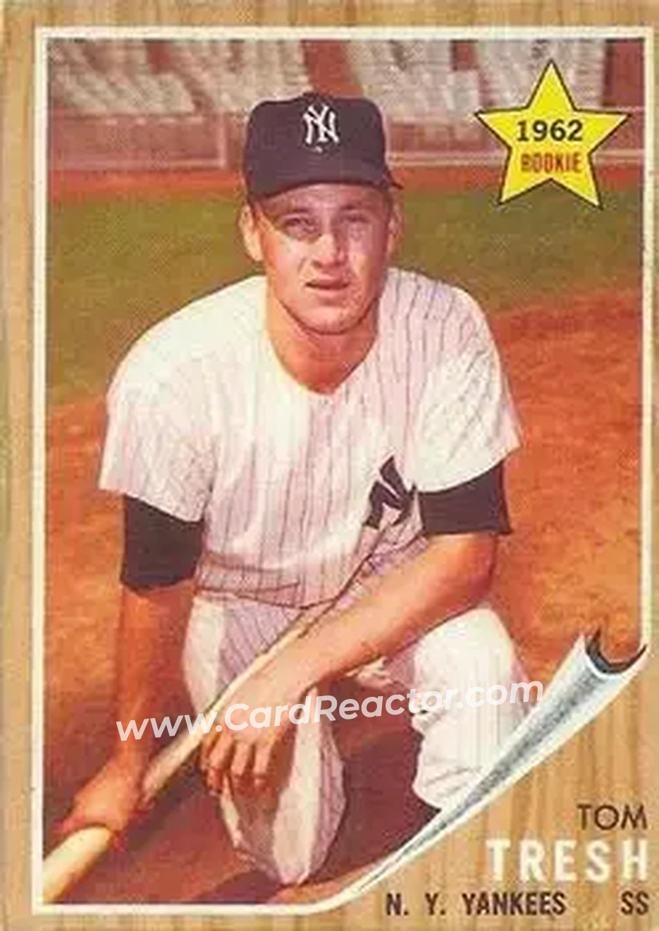 1962 Topps Venezuelan #31 - Tom Tresh - New York Yankees - Front