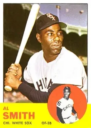 1963 Topps #16 - Al Smith - Chicago White Sox