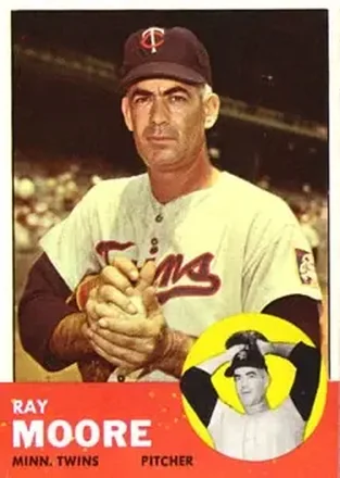 1963 Topps #26 - Ray Moore - Minnesota Twins