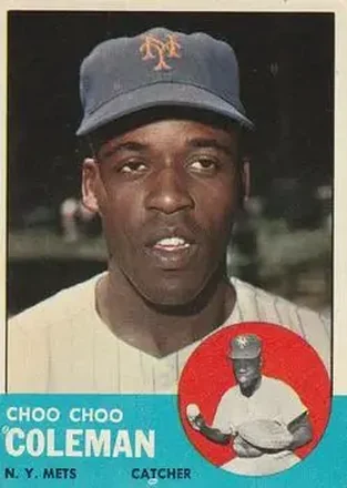 1963 Topps #27 - Clarence Coleman - New York Mets