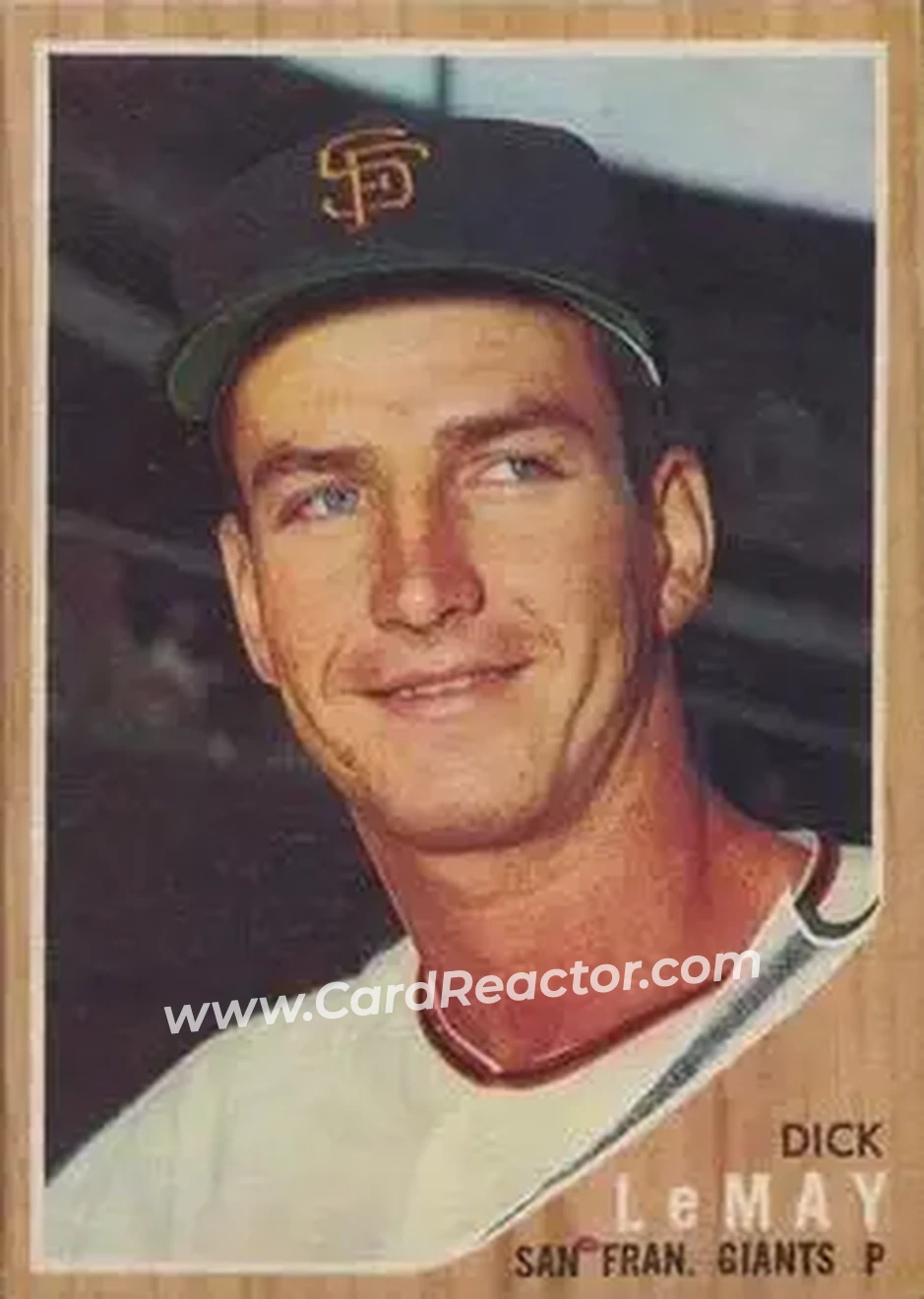 1962 Topps Venezuelan #71 - Dick LeMay - San Francisco Giants - Front