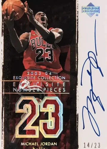 Number Piece Autographs
