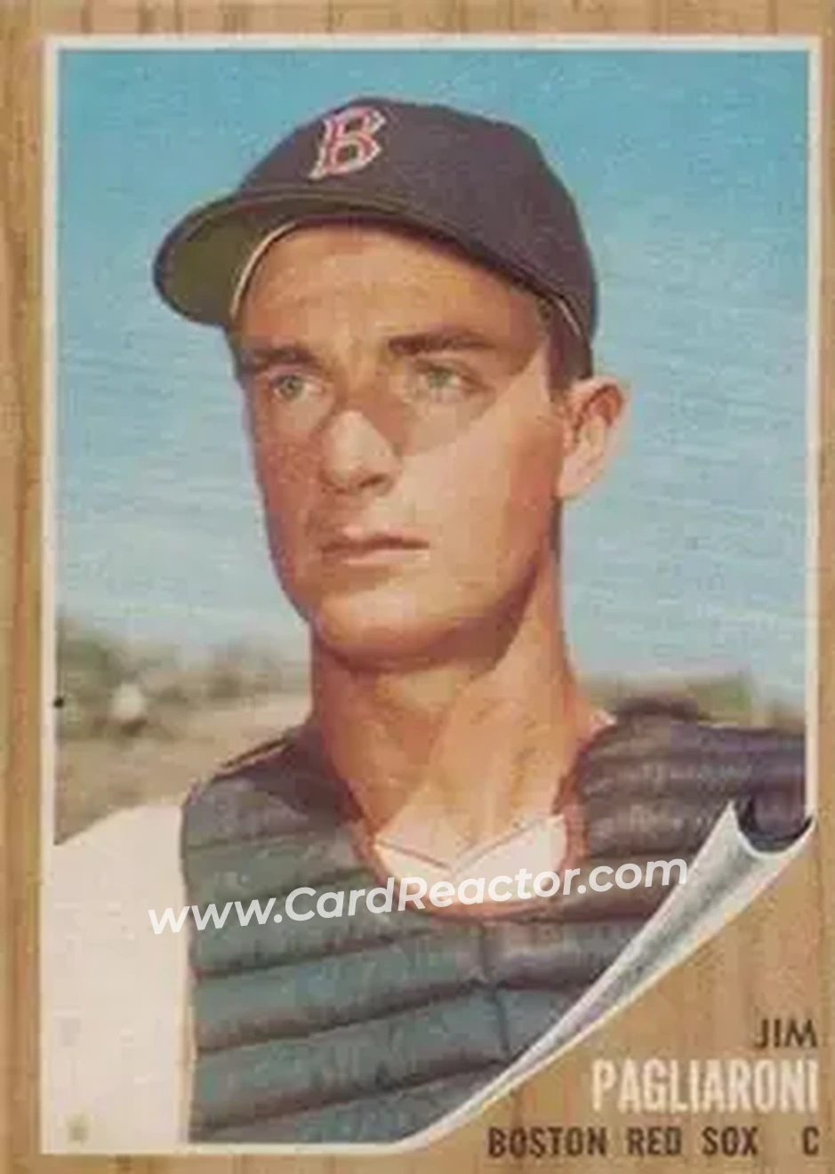 1962 Topps Venezuelan #81 - Jim Pagliaroni - Boston Red Sox - Front