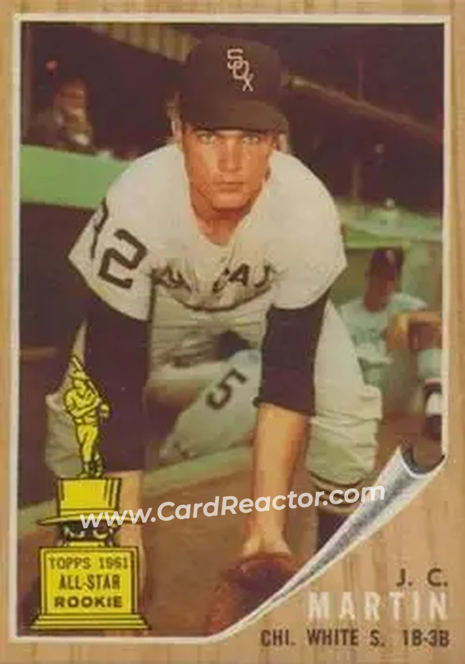 1962 Topps Venezuelan #91 - J.C. Martin - Chicago White Sox - Front