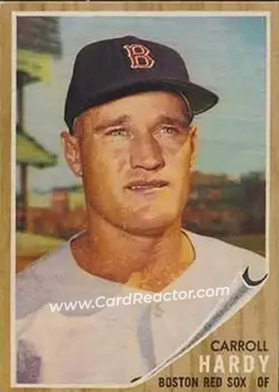 1962 Topps Venezuelan #101 - Carroll Hardy - Boston Red Sox - Front