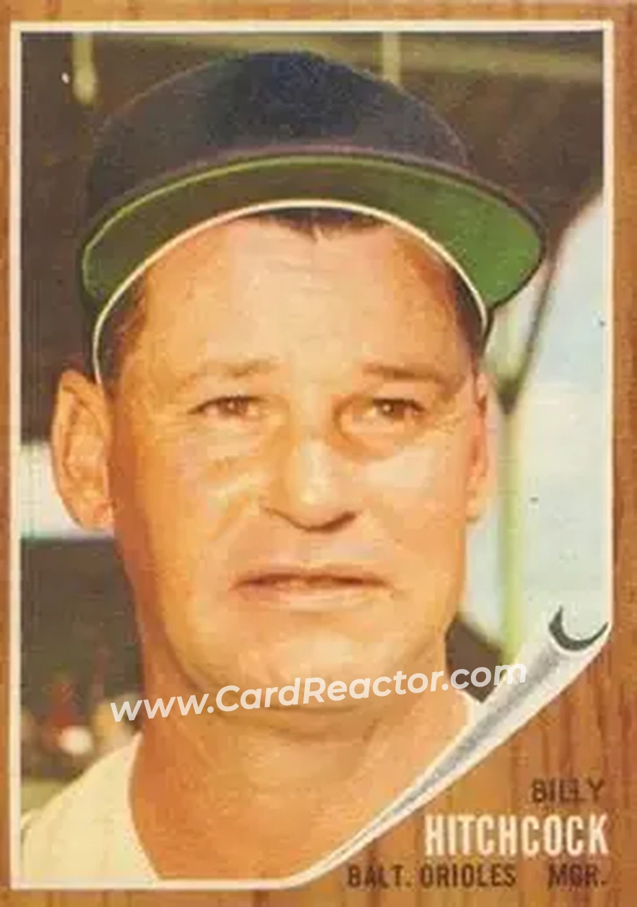 1962 Topps Venezuelan #121 - Billy Hitchcock - Baltimore Orioles - Front 1962 Topps Venezuelan #121 - Billy Hitchcock - Baltimore Orioles - Front