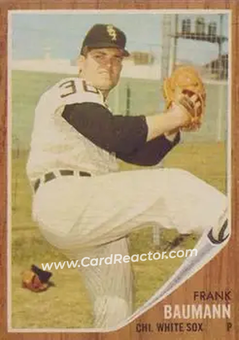 1962 Topps Venezuelan #161 - Frank Baumann - Chicago White Sox - Front 1962 Topps Venezuelan #161 - Frank Baumann - Chicago White Sox - Front