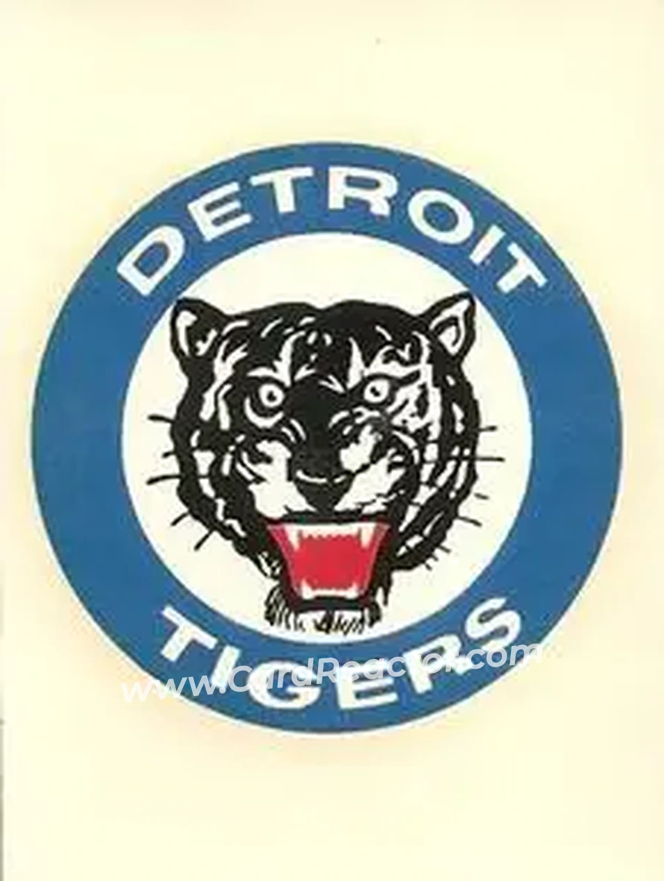 1961 Fleer Baseball Greats (F418-3) - Team Decals #NNO - Detroit Tigers - Detroit Tigers - Detroit Tigers - Front 1961 Fleer Baseball Greats (F418-3) - Team Decals #NNO - Detroit Tigers - Detroit Tigers - Detroit Tigers - Front