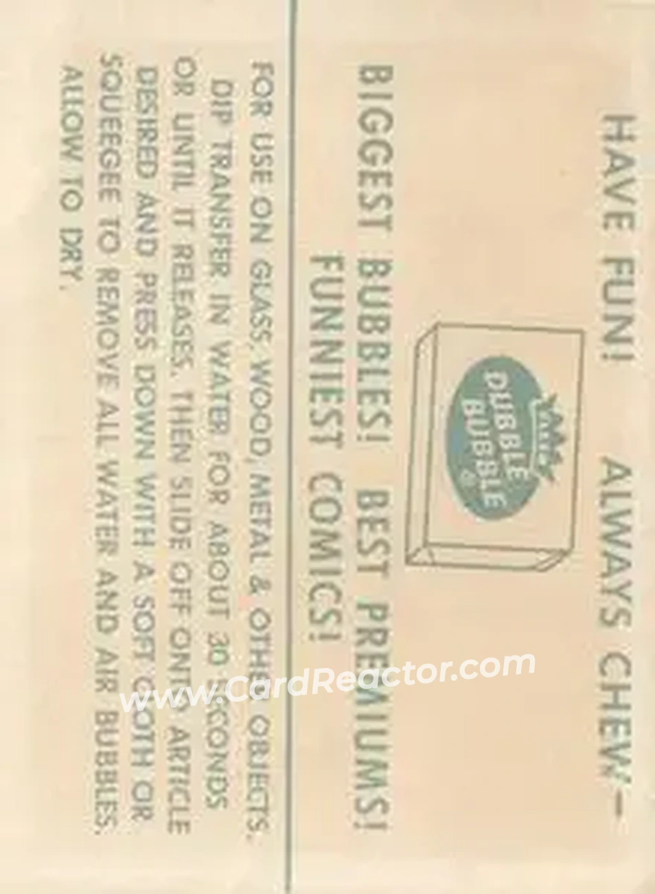 1961 Fleer Baseball Greats (F418-3) - Team Decals #NNO - Kansas City Athletics - Kansas City Athletics - Kansas City Athletics - Back