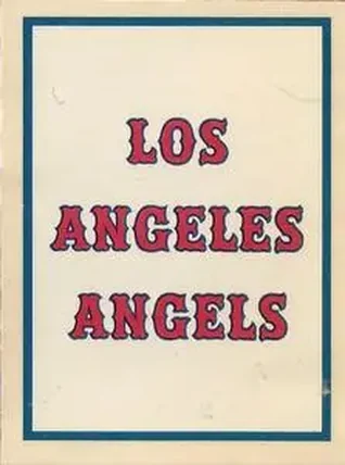 1961 Fleer Baseball Greats (F418-3) - Team Decals #NNO - Los Angeles Angels - Los Angeles Angels - Los Angeles Angels