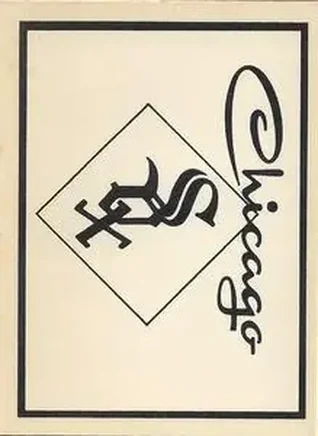 1961 Fleer Baseball Greats (F418-3) - Team Decals #NNO - Chicago White Sox - Chicago White Sox - Chicago White Sox