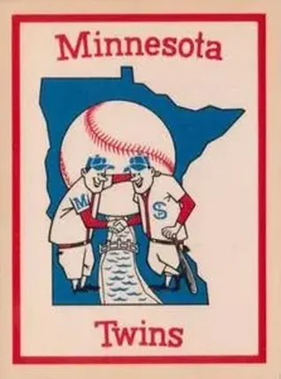 1961 Fleer Baseball Greats (F418-3) - Team Decals #NNO - Minnesota Twins - Minnesota Twins - Minnesota Twins