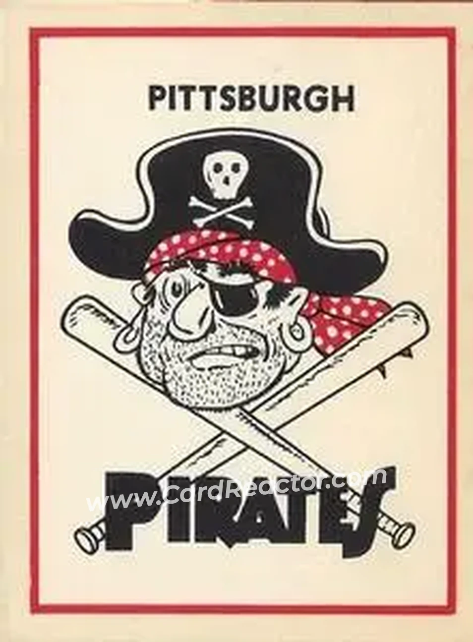 1961 Fleer Baseball Greats (F418-3) - Team Decals #NNO - Pittsburgh Pirates - Pittsburgh Pirates - Pittsburgh Pirates - Front 1961 Fleer Baseball Greats (F418-3) - Team Decals #NNO - Pittsburgh Pirates - Pittsburgh Pirates - Pittsburgh Pirates - Front