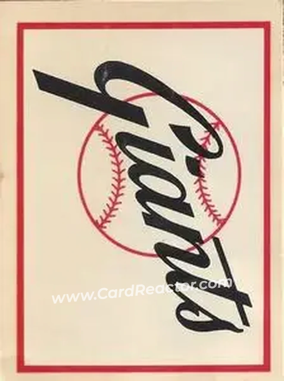 1961 Fleer Baseball Greats (F418-3) - Team Decals #NNO - San Francisco Giants - San Francisco Giants - San Francisco Giants - Front