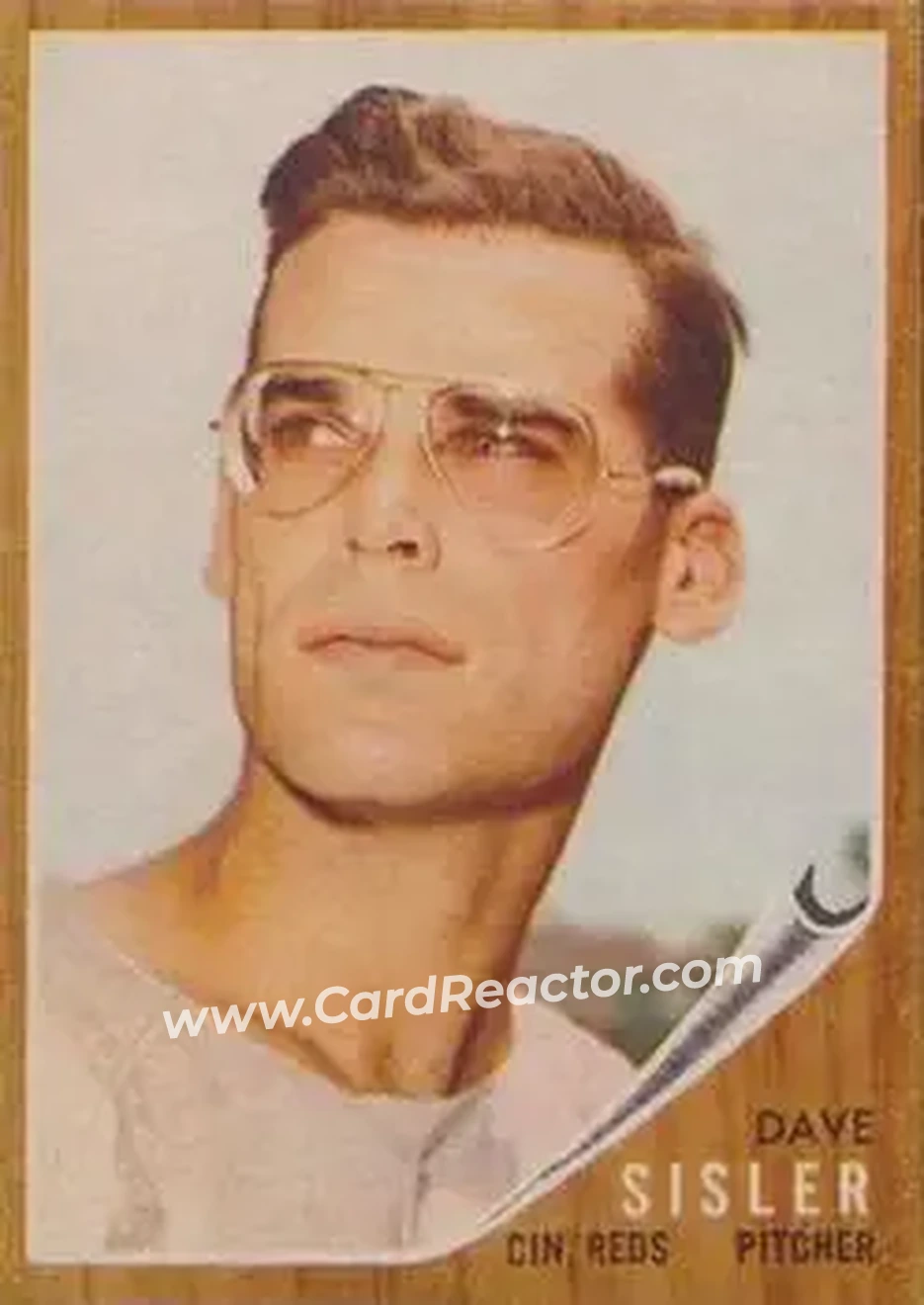 1962 Topps Venezuelan #171 - Dave Sisler - Cincinnati Reds - Front 1962 Topps Venezuelan #171 - Dave Sisler - Cincinnati Reds - Front