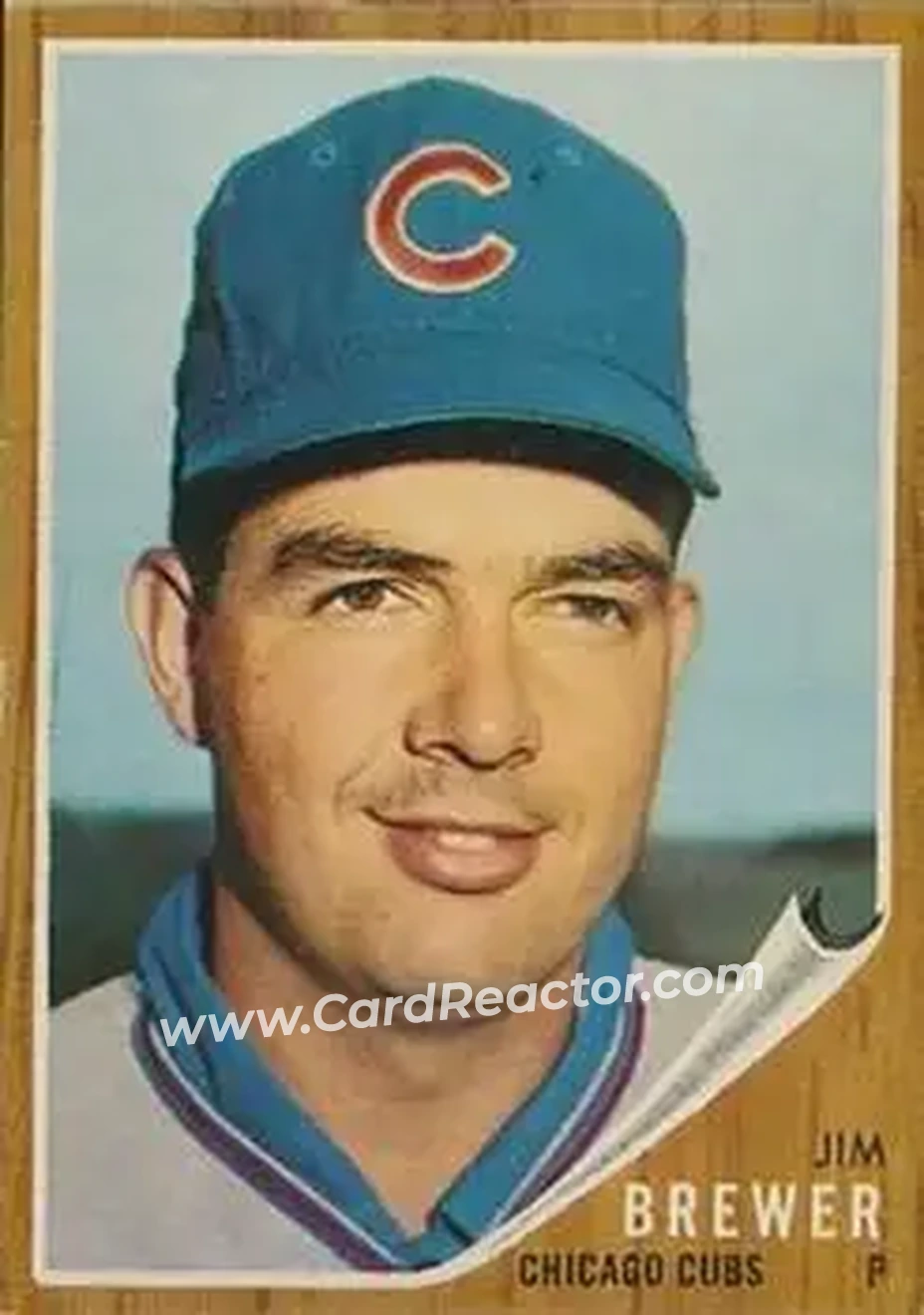 1962 Topps Venezuelan #191 - Jim Brewer - Chicago Cubs - Front 1962 Topps Venezuelan #191 - Jim Brewer - Chicago Cubs - Front