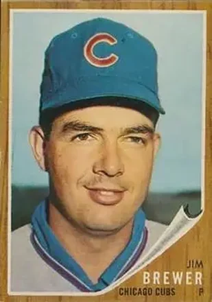 1962 Topps Venezuelan #191 - Jim Brewer - Chicago Cubs