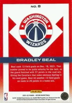 Back of Bradley Beal