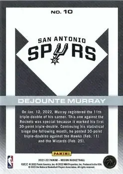 Back of Dejounte Murray