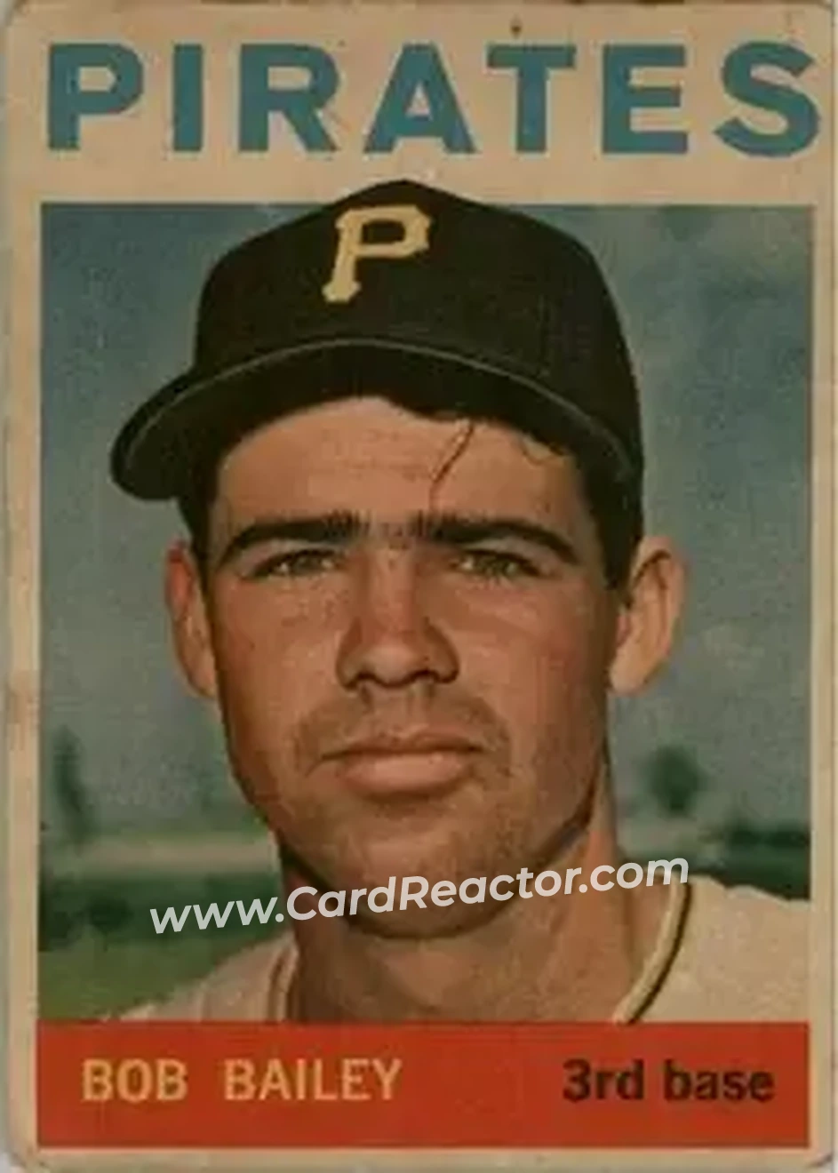 1964 Topps Venezuelan #91 - Bob Bailey - Pittsburgh Pirates - Front