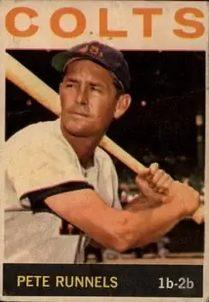 1964 Topps Venezuelan #121 - Pete Runnels - Houston Colt .45s