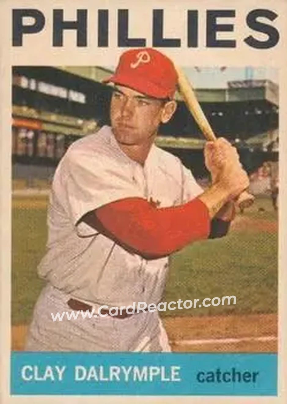 1964 Topps Venezuelan #191 - Clay Dalrymple - Philadelphia Phillies - Front 1964 Topps Venezuelan #191 - Clay Dalrymple - Philadelphia Phillies - Front