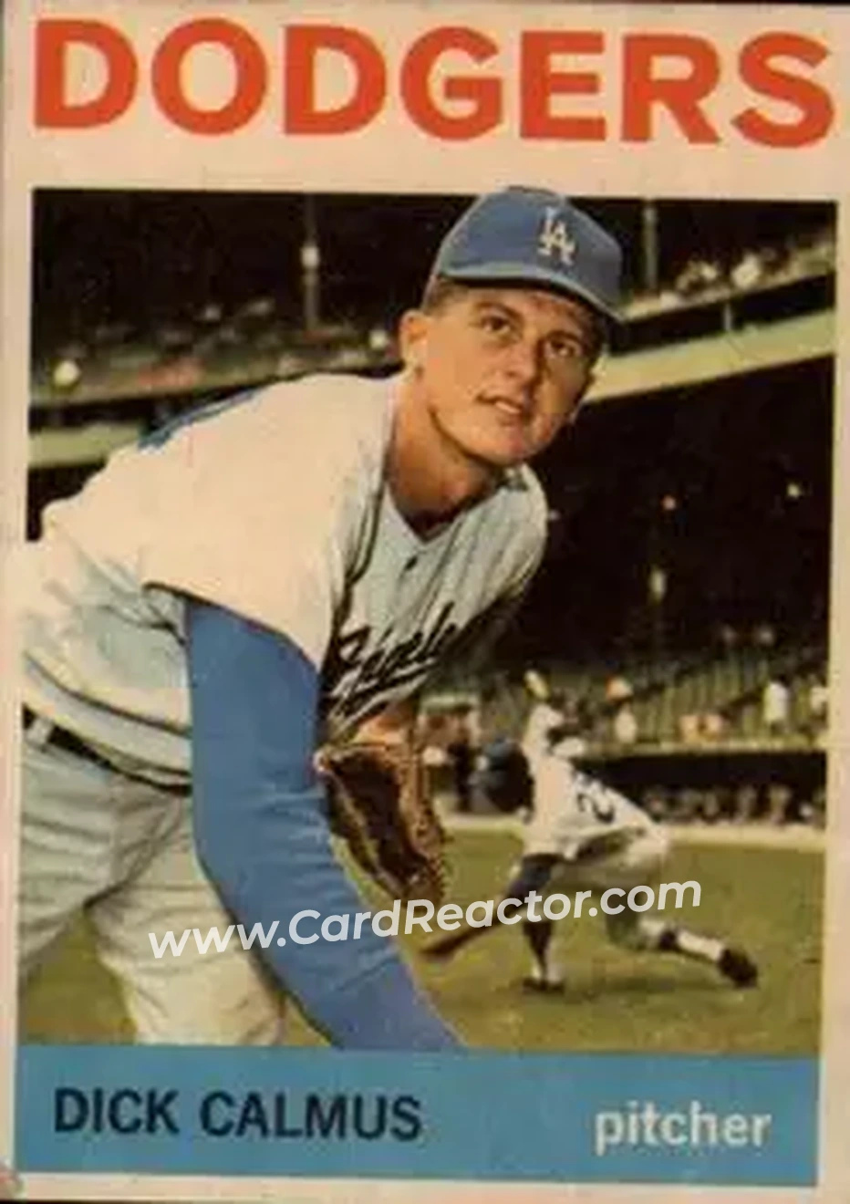 1964 Topps Venezuelan #231 - Dick Calmus - Los Angeles Dodgers - Front