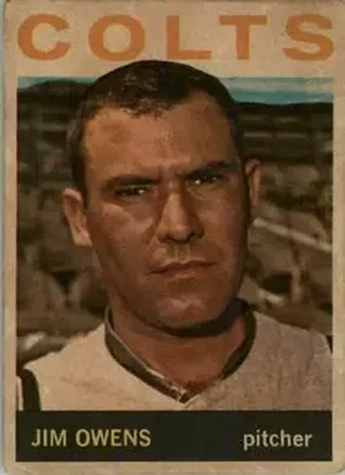 1964 Topps Venezuelan #241 - Jim Owens - Houston Colt .45s