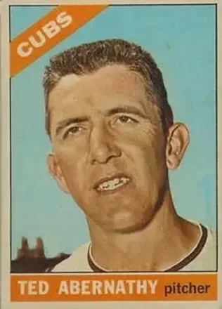 1966 Topps Venezuelan #2 - Ted Abernathy - Chicago Cubs