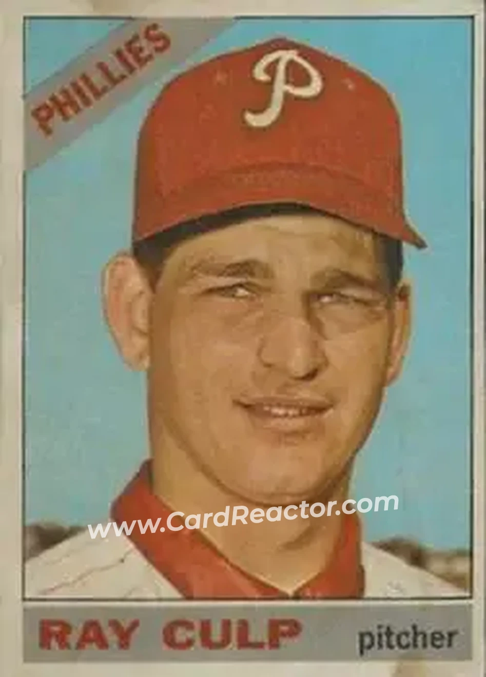 1966 Topps Venezuelan #4 - Ray Culp - Philadelphia Phillies - Front