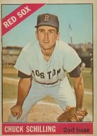 1966 Topps Venezuelan #6 - Chuck Schilling - Boston Red Sox