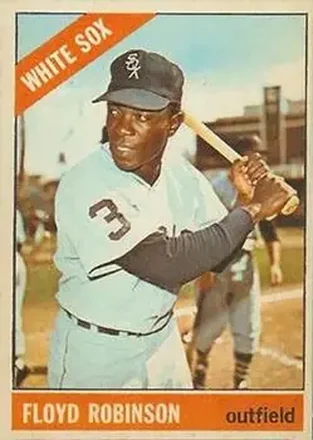 1966 Topps Venezuelan #8 - Floyd Robinson - Chicago White Sox
