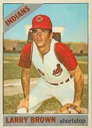 1966 Topps Venezuelan #16 - Larry Brown - Cleveland Indians