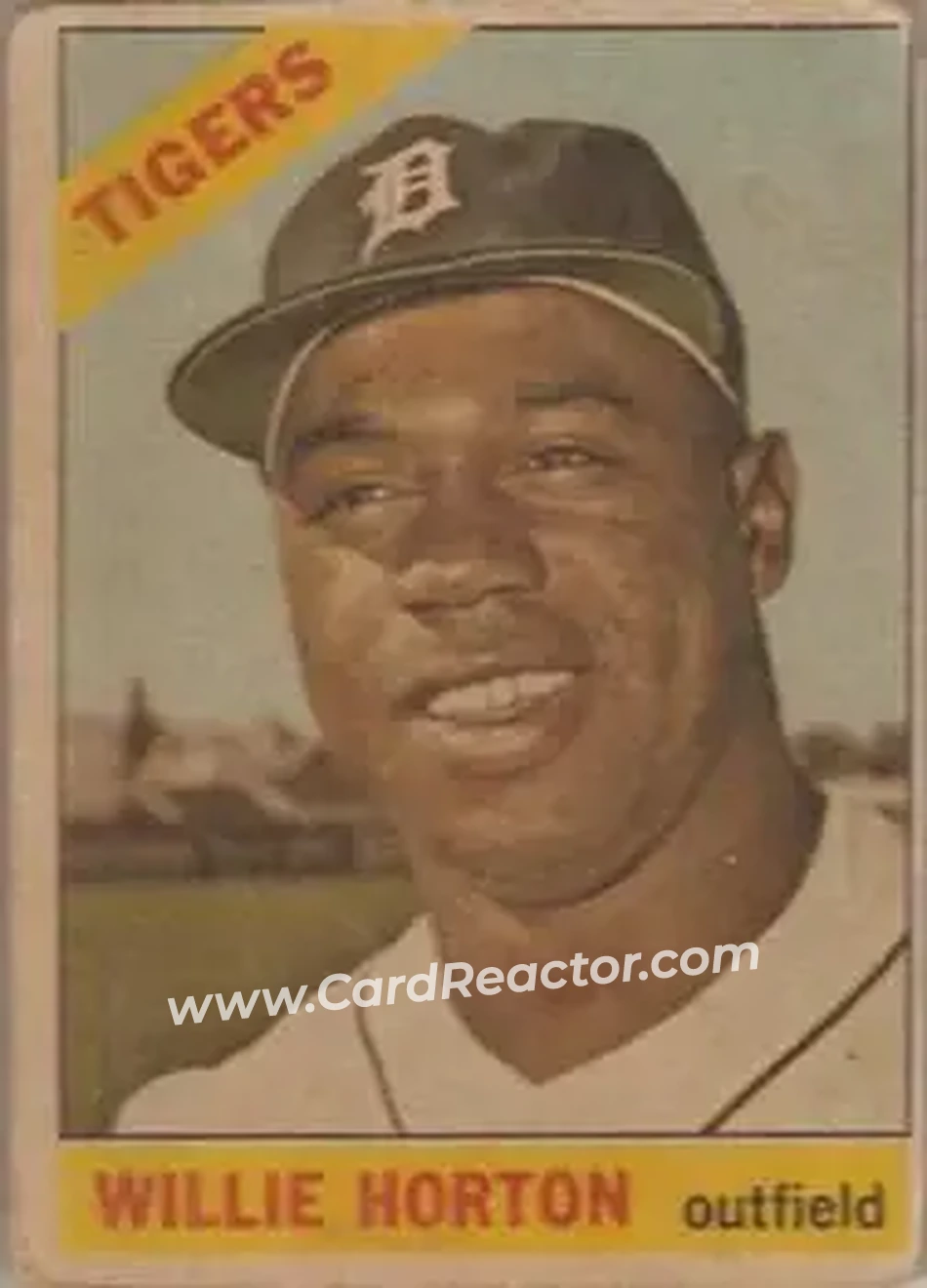 1966 Topps Venezuelan #20 - Willie Horton - Detroit Tigers - Front