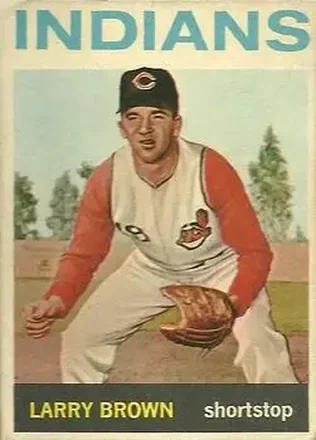1964 Topps Venezuelan #301 - Larry Brown - Cleveland Indians