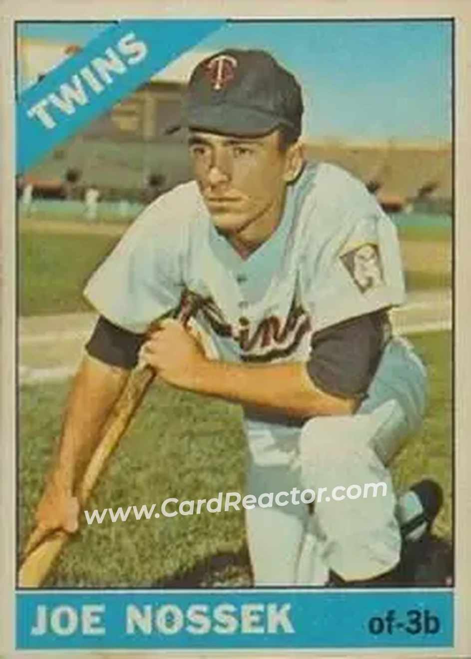 1966 Topps Venezuelan #22 - Joe Nossek - Minnesota Twins - Front 1966 Topps Venezuelan #22 - Joe Nossek - Minnesota Twins - Front