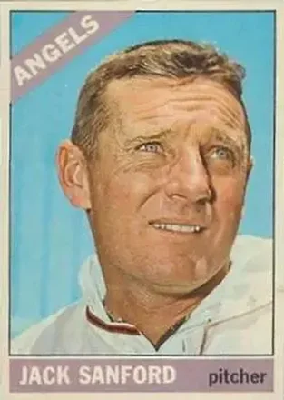 1966 Topps Venezuelan #23 - Jack Sanford - California Angels