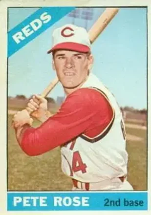 1966 Topps Venezuelan #30 - Pete Rose - Cincinnati Reds