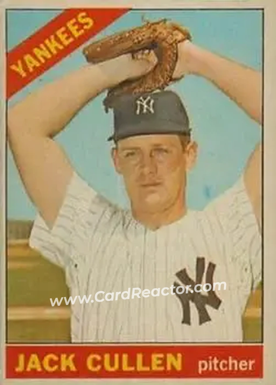 1966 Topps Venezuelan #31 - Jack Cullen - New York Yankees - Front 1966 Topps Venezuelan #31 - Jack Cullen - New York Yankees - Front