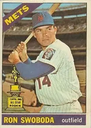 1966 Topps Venezuelan #35 - Ron Swoboda - New York Mets 1966 Topps Venezuelan #35 - Ron Swoboda - New York Mets
