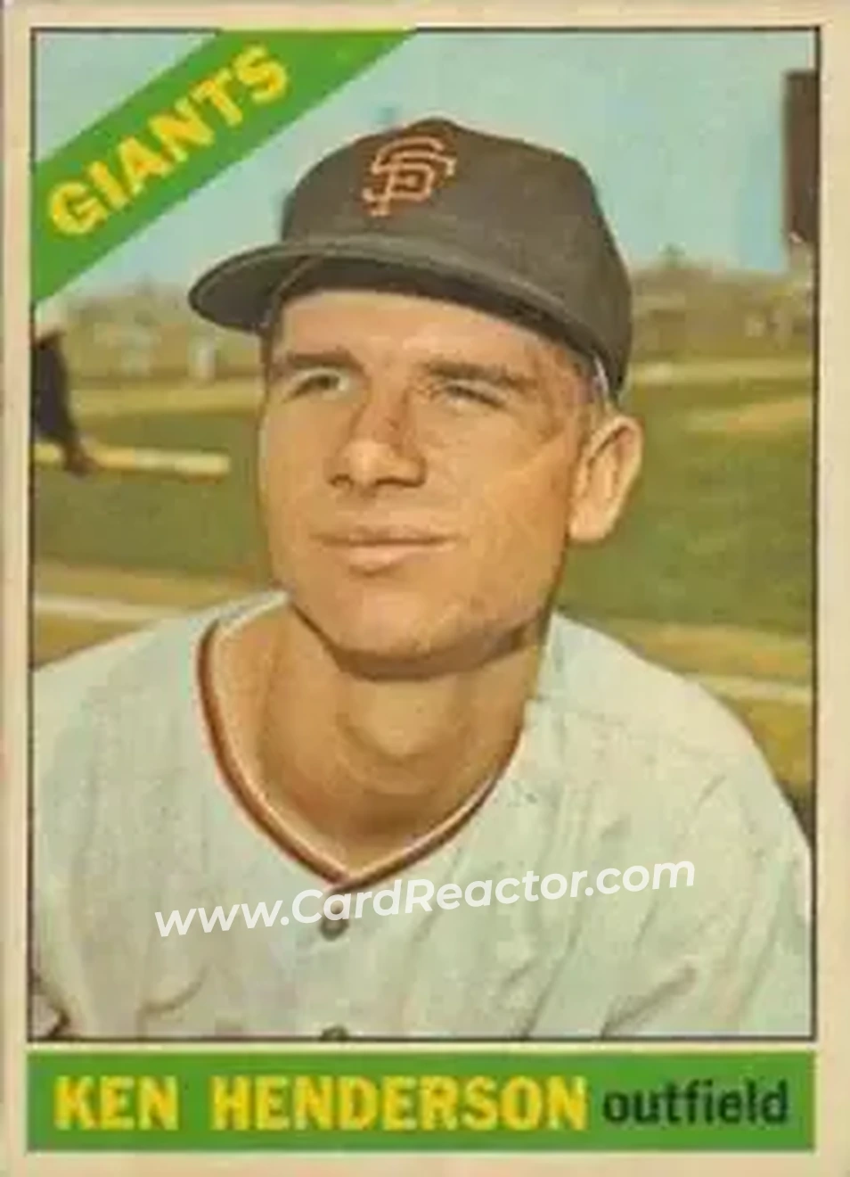 1966 Topps Venezuelan #39 - Ken Henderson - San Francisco Giants - Front