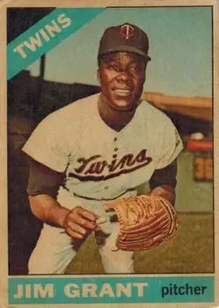 1966 Topps Venezuelan #40 - Jim Grant - Minnesota Twins 1966 Topps Venezuelan #40 - Jim Grant - Minnesota Twins