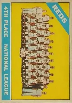 1966 Topps Venezuelan #59 - Cincinnati Reds TC - Cincinnati Reds - Cincinnati Reds