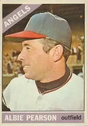 1966 Topps Venezuelan #83 - Albie Pearson - California Angels